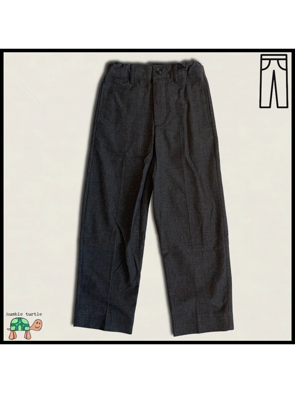 Cat & Jack Boys' Gray Dress Pants Size 6 EUC